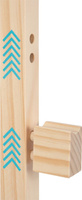 Aktywny zestaw przeszkód z regulacją Activ hobby horse Small Foot