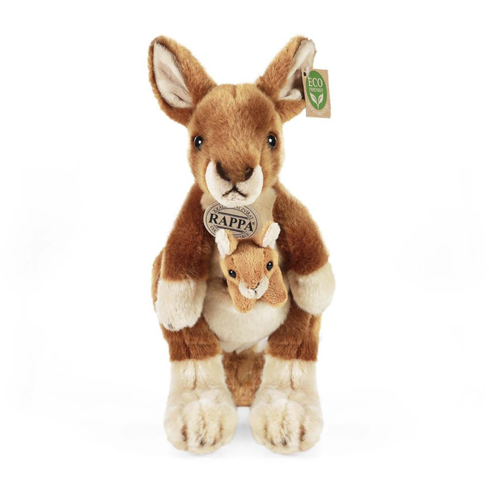 Pluszak dla dzieci kangur z dzieckiem 27 cm Rappa maskotki