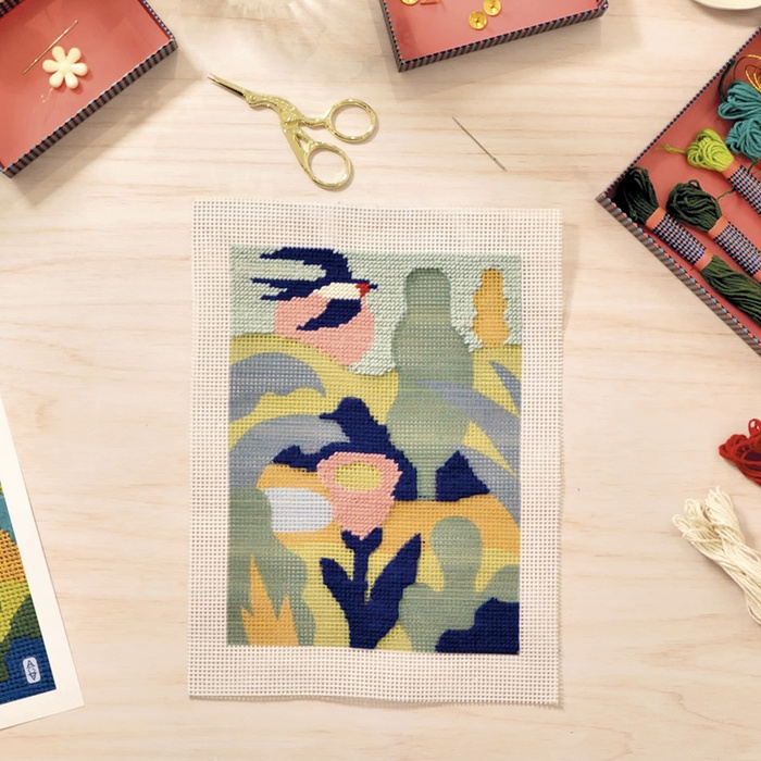 Djeco Zestaw artystyczny dla dorosłych Atelier 65 Haft gobelinowy