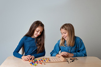 Mistrz Logiki drewniana gra logiczna dla 2 os. rozszyfruj kod przeciwnika Pilch