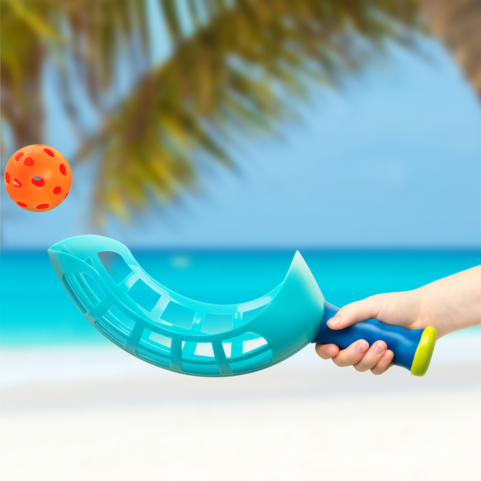 Gra zręcznościowa dla dzieci szufle z piłkami do rzucania i łapania Scoop & Toss Battat