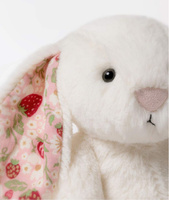 Króliczek z kwiecistymi uszami kremowy Berry 31 cm Jellycat pluszaki dla dzieci
