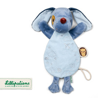 Lilliputiens Przytulanka do spania Piesek Jules Komforter i Pacynka dla niemowląt