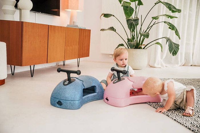 Scootandride My First jeździk pchacz dla dzieci 3w1 6 m+ Steel niebieski