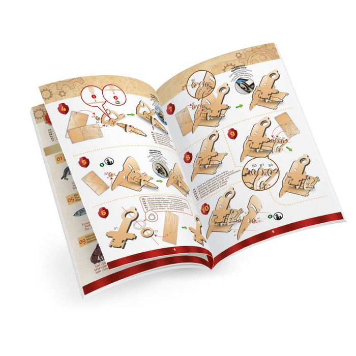 Zestaw kreatywny dla dzieci Średniowieczna katapulta Buki