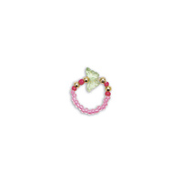 Zestaw kreatywny dla dzieci do tworzenia biżuterii z motylami wróżkiJanod