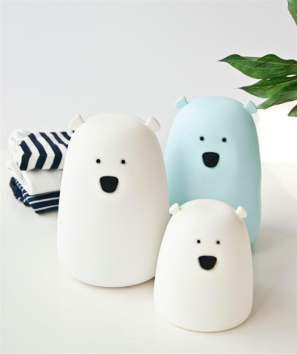 Lampka dla dzieci Miś Mały biała Rabbit & Friends