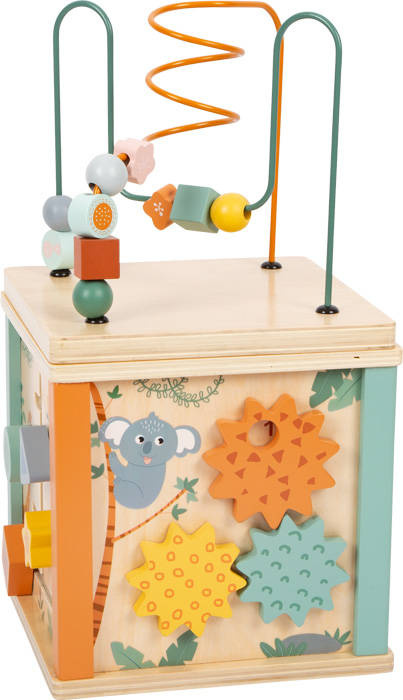 Drewniana kostka edukacyjna Safari Small Foot