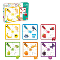 Puzzle dla dzieci 6w1 Kolory Goula