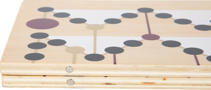 Zestaw gier Ludo Węże i drabiny Gold Edition Small Foot