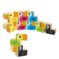 Drewniana gra dla dzieci Tukany Goula