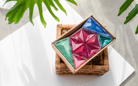 Klocki magnetyczne dla dzieci Pastel Geometry Pack 40 el Connetix