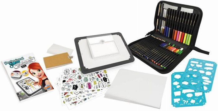 Tablet kreatywny dla dzieci 3 w 1 z podświetleniem Buki do odrysowywania komiksu flipbook