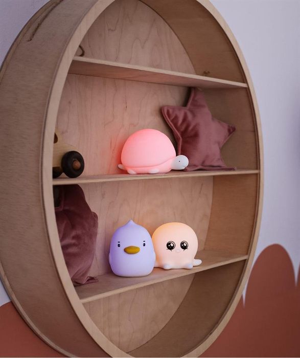 Lampki wodoodporne mini białe silikonowe 3 szt Rabbit & Friends 