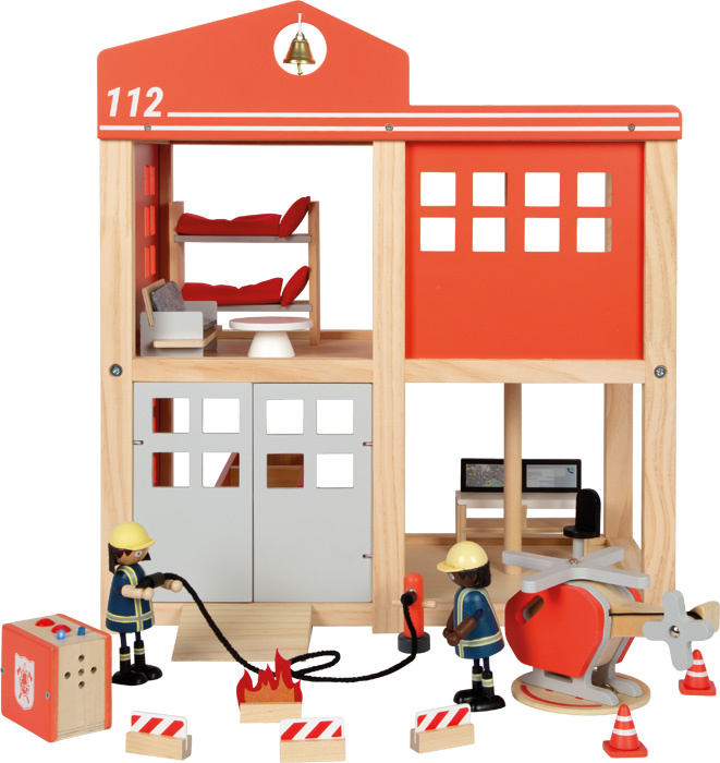 Remiza strażacka XXL z akcesoriami i dźwiękiem Small Foot