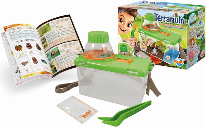 Mobilne terrarium dla małego obserwatora przyrody Buki 