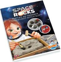 Nauka i zabawa dla dzieci Mały archeolog Kosmiczne skały Buki