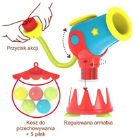 Armatka wodna zabawka do kąpieli Yookidoo