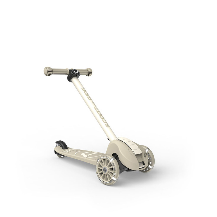 SCOOTANDRIDE Highwaykick 3S Hulajnoga z systemem sterowania 2w1 i kółkami LED składana 3+ Ash