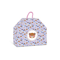 Zestaw kreatywny dla dzieci do tworzenia biżuterii brokatowe spinki do włosów Leśne zwierzątka Janod