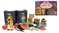 Drewniany zestaw magiczny Deluxe Melissa and Doug