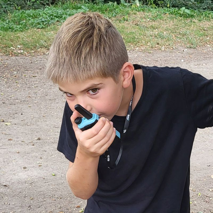 Zestaw 2 walkie-talkie z 5-cio km zasięgiem Buki