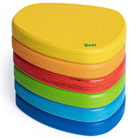 Ścieżka równoważna sensoryczna drewniane kolorowe kamienie Erzi