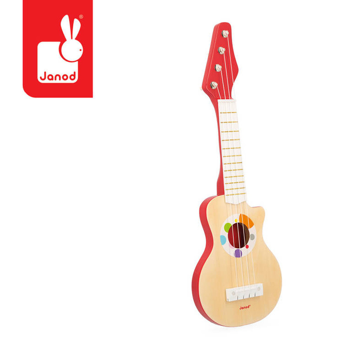 Dziecięca Gitara rockowa Confetti instrument muzyczny Janod