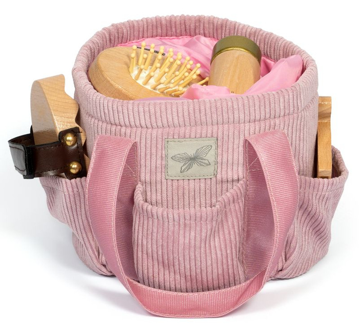 Torba na dodatki do Hobby Horse sztruksowa różowa Astrup