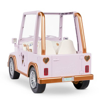 Samochód terenowy dla lalek Jeep My Way and Highways Our Generation