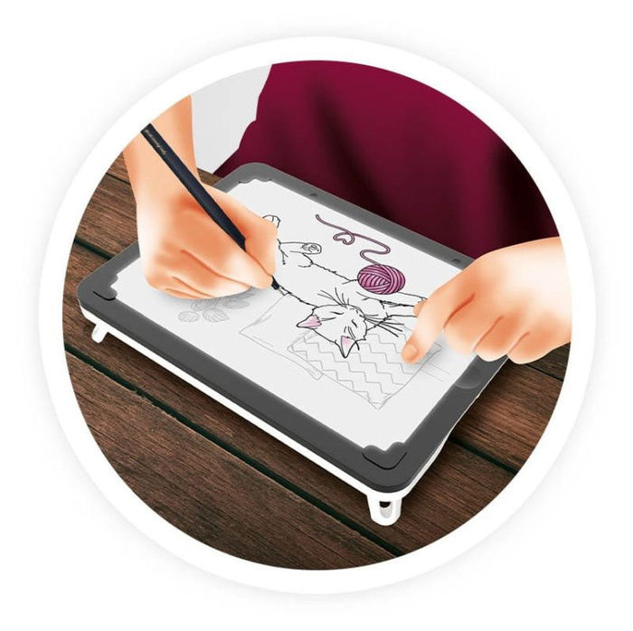 Tablet kreatywny dla dzieci 3 w 1 z podświetleniem Buki do odrysowywania komiksu flipbook
