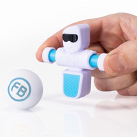 Biały Piłkarzyk Foosbots Zestaw dla jednego gracza Fat Brain Toys 