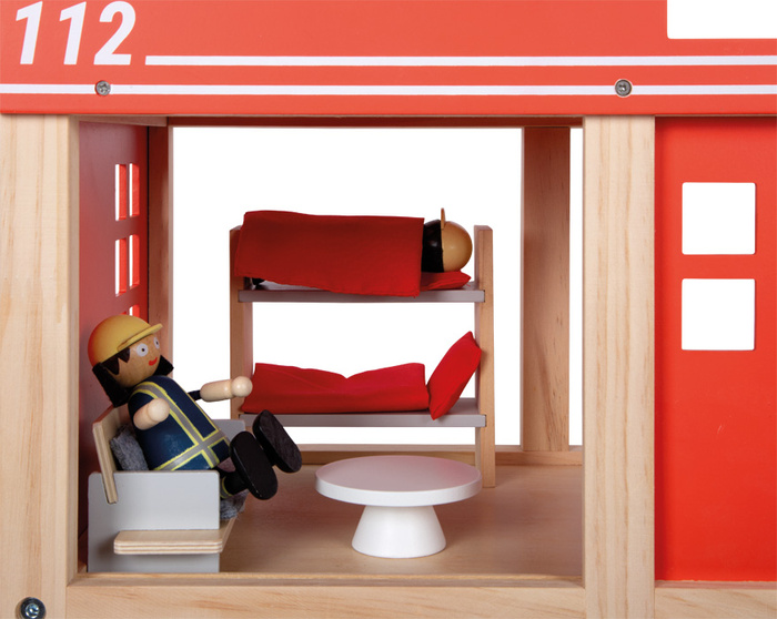 Remiza strażacka XXL z akcesoriami i dźwiękiem Small Foot