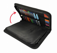 Teczka z akcesoriami plastycznymi i szkicownikiem Buki