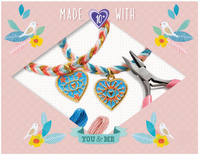 Zestaw do tworzenia bransoletek przyjaźni zrób to sam amulety Djeco