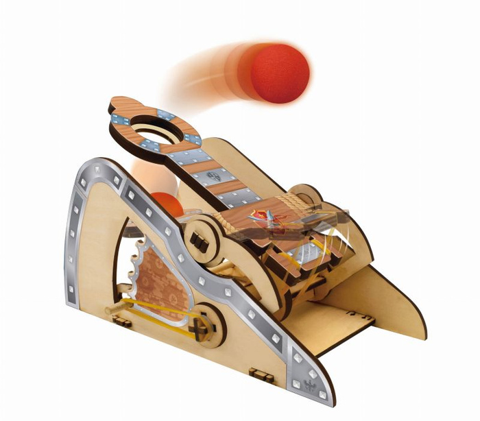 Zestaw kreatywny dla dzieci Średniowieczna katapulta Buki