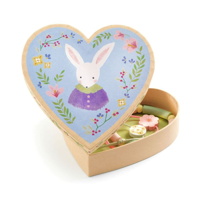 Zestaw 3 bransoletek w ozdobnym pudełku dla dzieci Djeco