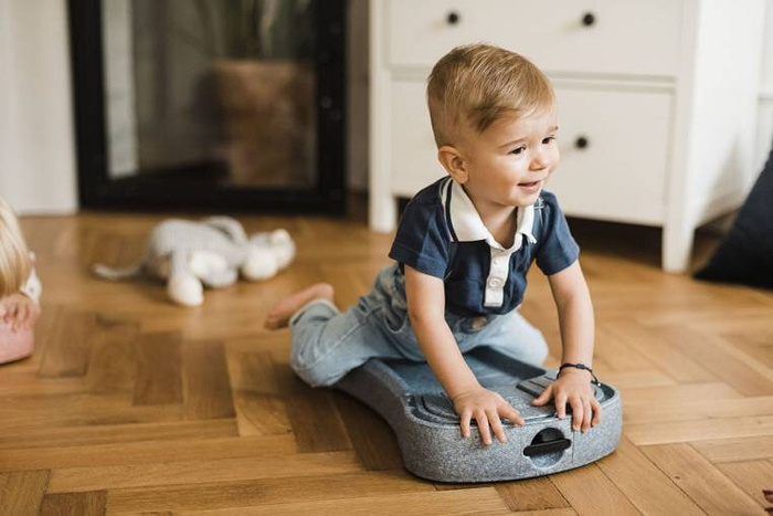 Scootandride My First jeździk pchacz dla dzieci 3w1 6 m+ Steel niebieski