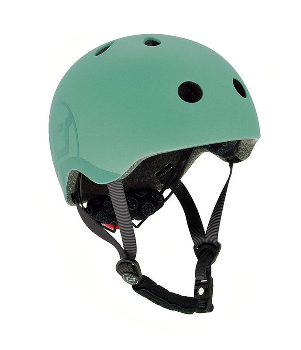 SCOOTANDRIDE Kask S-M dla dzieci  3+ Forest