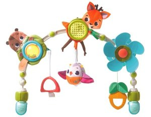 Tiny Love Łuk muzyczny dla niemowląt Leśna Kraina interaktywna Zabawka do wózka, leżaczka i fotelika