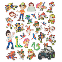 Książka z naklejkami wielorazowymi Psi Patrol Puffy Sticker – Jungle Melissa and Doug