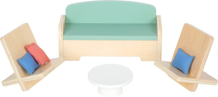 Nowoczesna willa drewniany domek dla lalek Small Foot