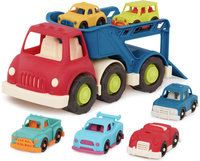 Zestaw laweta z 6 małymi autkami Happy Cruisers B.Toys