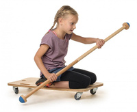 Drewniana deskorolka deska na kółkach Maxi Roller Board Erzi