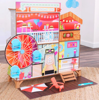 Dwustronny domek dla lalek diabelski młyn Fun Beach House KidKraft 