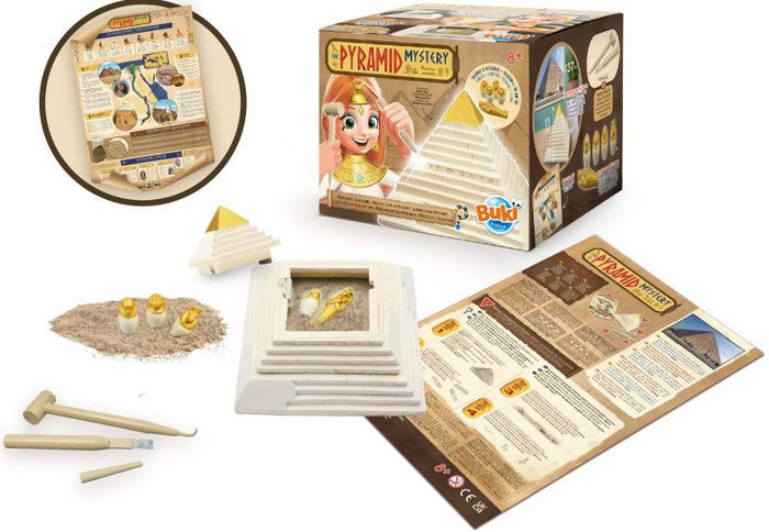 Nauka i zabawa dla dzieci Tajemnica piramidy Buki
