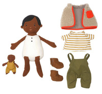Lalka Ellis z małym pieskiem Manhattan Toy Playdate Friends