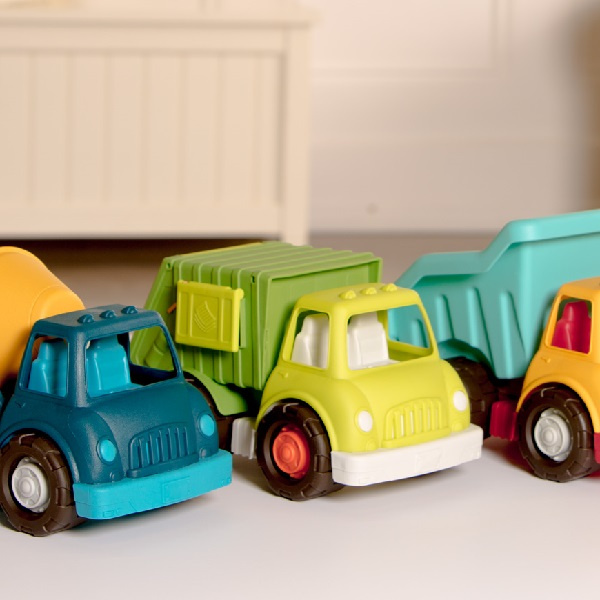 Samochodzik dla dzieci Śmieciarka ciężarówka Wonder Wheels Battat