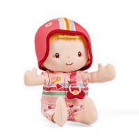 Lilliputiens Lalka z akcesoriami w foteliku rowerowym Lena do zabawy dla dzieci