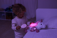 Cloud b® Twilight Buddies™ Unicorn Lampka nocna z projektorem Jednorożec